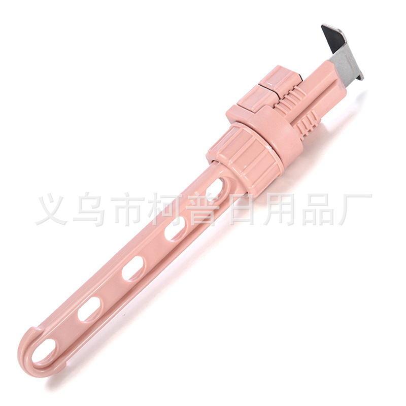 Creative 5-Hole Hanger Window Frame Clothes Rack Clothesline Pole Hang The Clothes Drying Rack Indoor 5-Hole Hanging Clothes Hanger