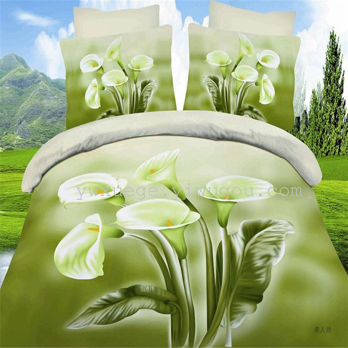 Snow Bird House textiles bedding set of four new 3D big four set Visual stunning factory direct spent---runaway Snow Bird House textiles bedding set of four new 3D big four set Visual stunning factory direct spent---runaway