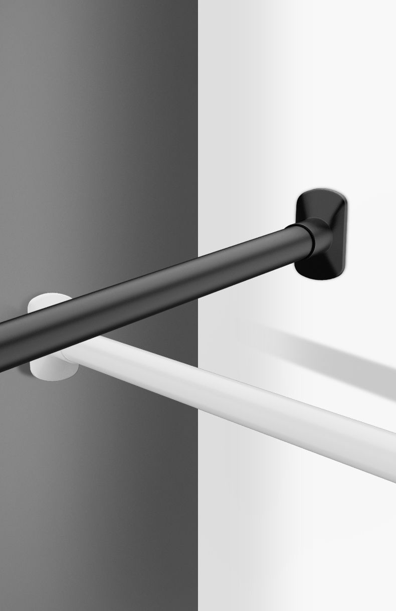 Wardrobe Cabinet Hanging Clothes Pole Dormitory Wardrobe Telescopic Rod Punch-Free Clothing Rod Clothes Pole Cross Bar Shelf Clothes Pole Hang Clothes