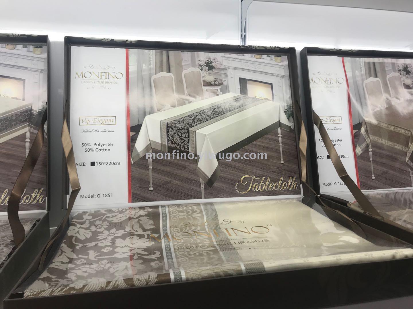 Staring Manufacturers direct Jacquard Tablecloth Europe and the United States New Floral Tablecloth