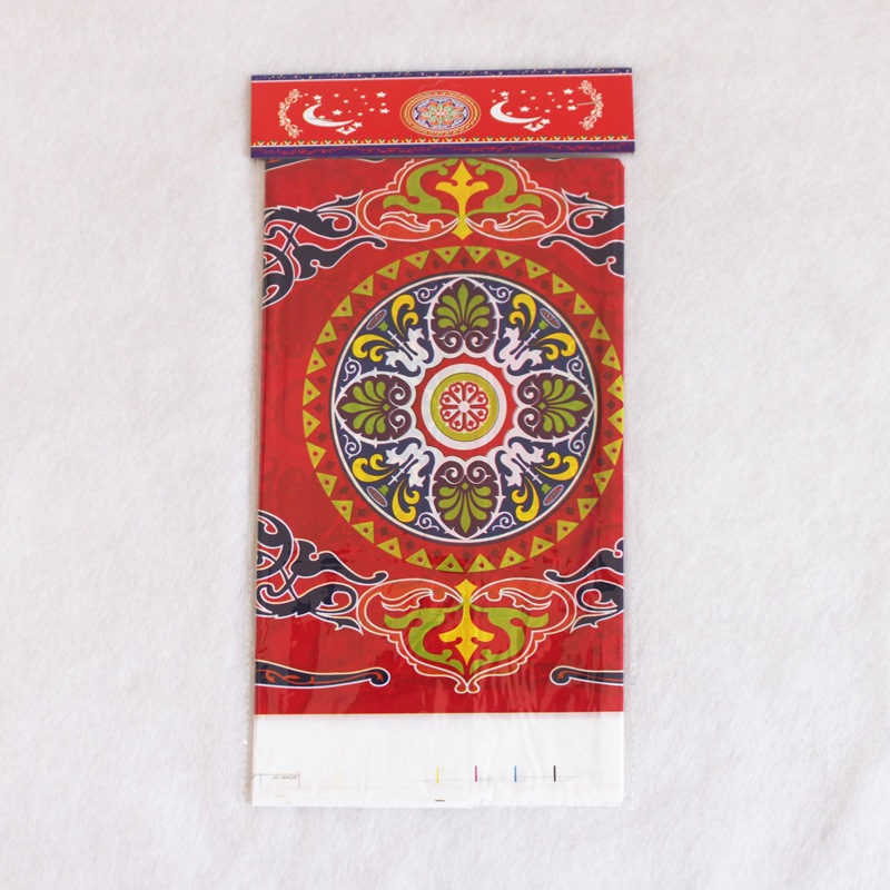 PE plastic eid al-fitr meat and cumin Ramadan tablecloth table cloth tablecloth Muslim layout decoration PE plastic eid al-fitr meat and cumin Ramadan tablecloth table cloth tablecloth Muslim layout decoration
