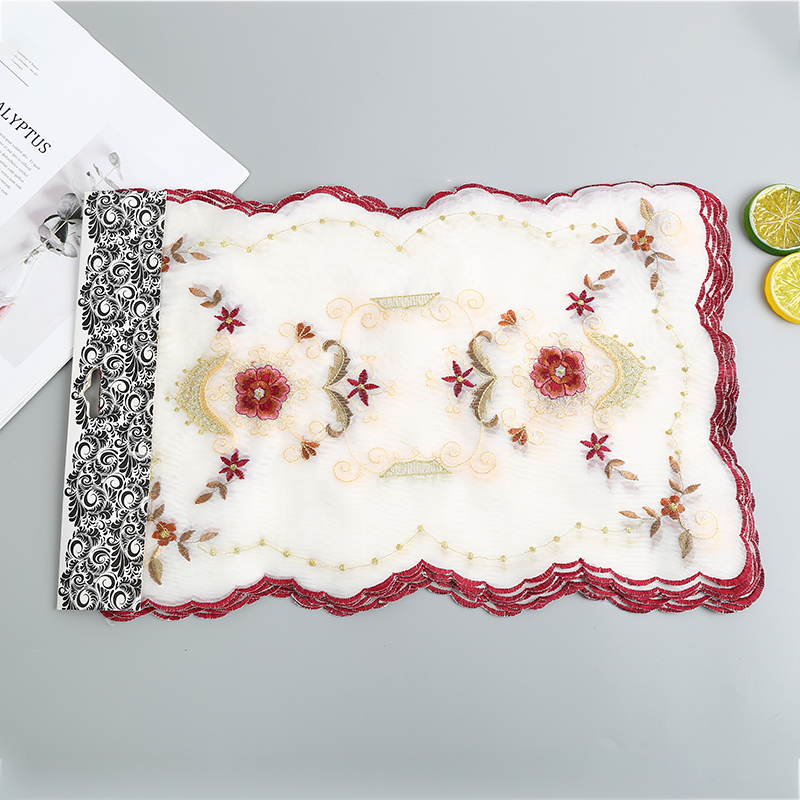 Placemat Tablecloth Fabric Dining Table Modern Simple Home Middle East Foreign Trade 30*45