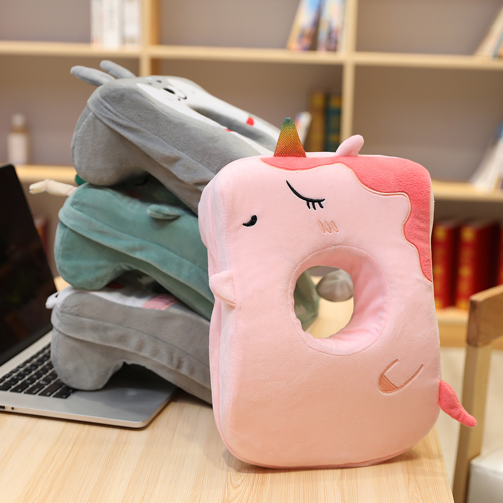 Cartoon Sleeping Nap Lunch Break Artifact Office Memory Foam Noon Pillow Children Sleeping Pillow Pillow Student Stomach Sleeper Pillow