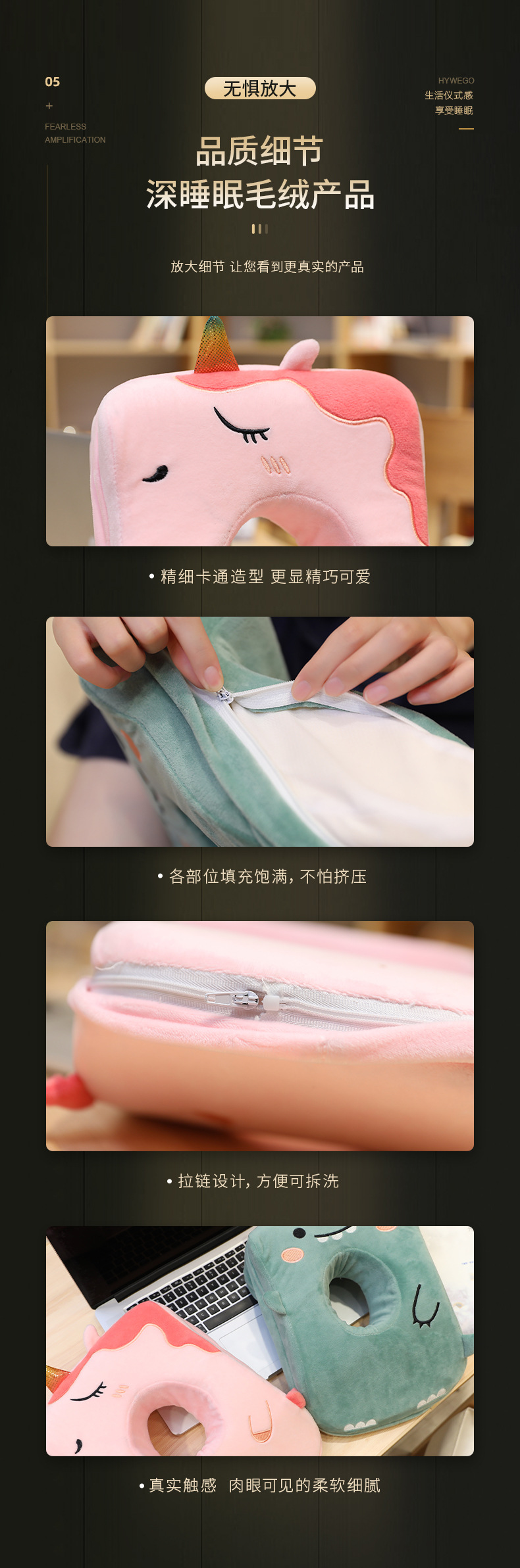 Cartoon Sleeping Nap Lunch Break Artifact Office Memory Foam Noon Pillow Children Sleeping Pillow Pillow Student Stomach Sleeper Pillow