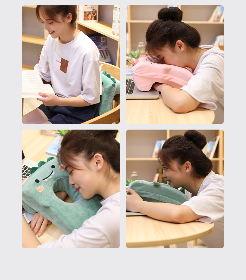 Cartoon Sleeping Nap Lunch Break Artifact Office Memory Foam Noon Pillow Children Sleeping Pillow Pillow Student Stomach Sleeper Pillow