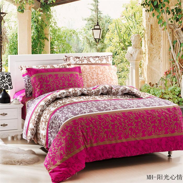Home textiles bedding set of four snow pigeon nude wedding, four set bedding fashion factory outlets