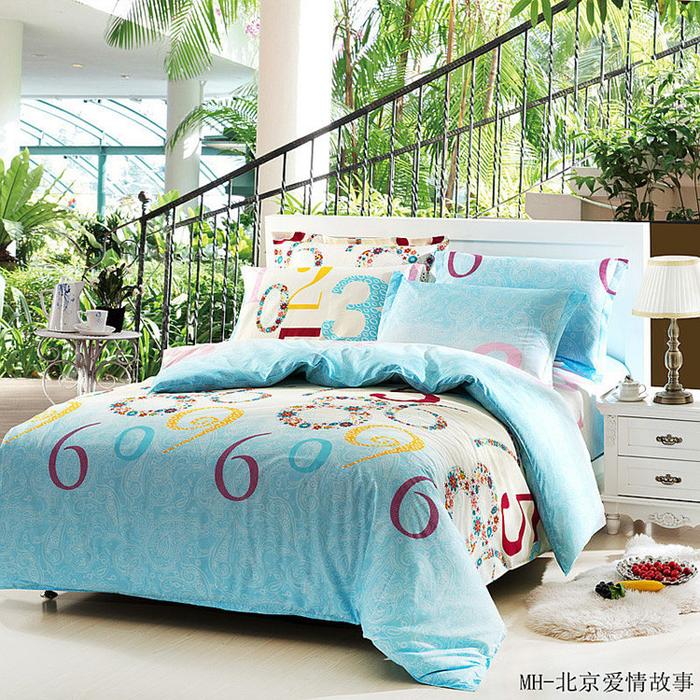 Home textiles bedding set of four snow pigeon nude wedding, four set bedding fashion factory outlets