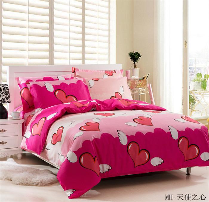 Home textiles bedding set of four snow pigeon nude wedding, four set bedding fashion factory outlets