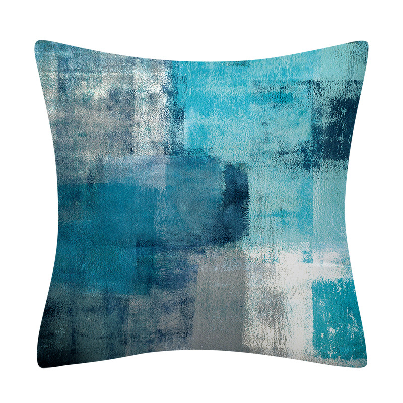 Amazon Hot Home Decoration Pillow Modern Minimalistic Abstraction Pillow Office Sofas Pillow Seat Cover