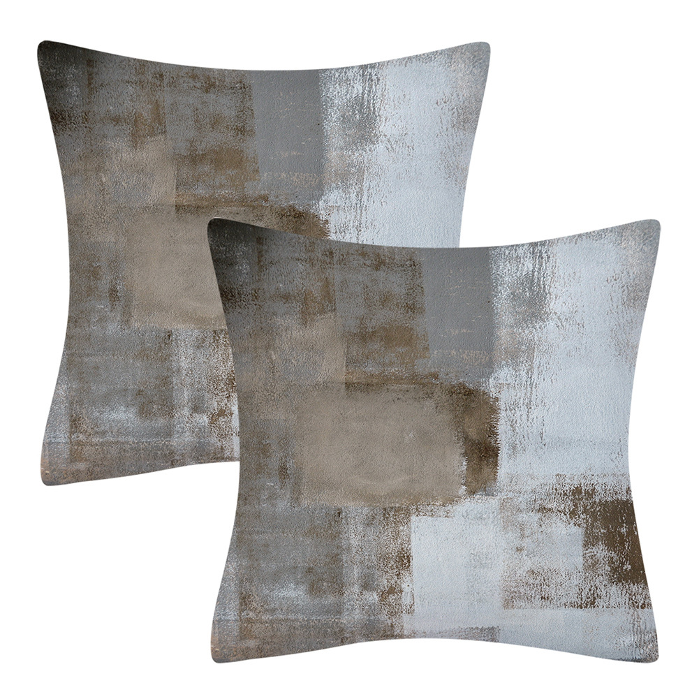 Amazon Hot Home Decoration Pillow Modern Minimalistic Abstraction Pillow Office Sofas Pillow Seat Cover