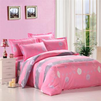Yiwu Snow Pigeon textile cotton Tencel Aloe 4 piece bedding set super soft velour thermal Suite does not fade