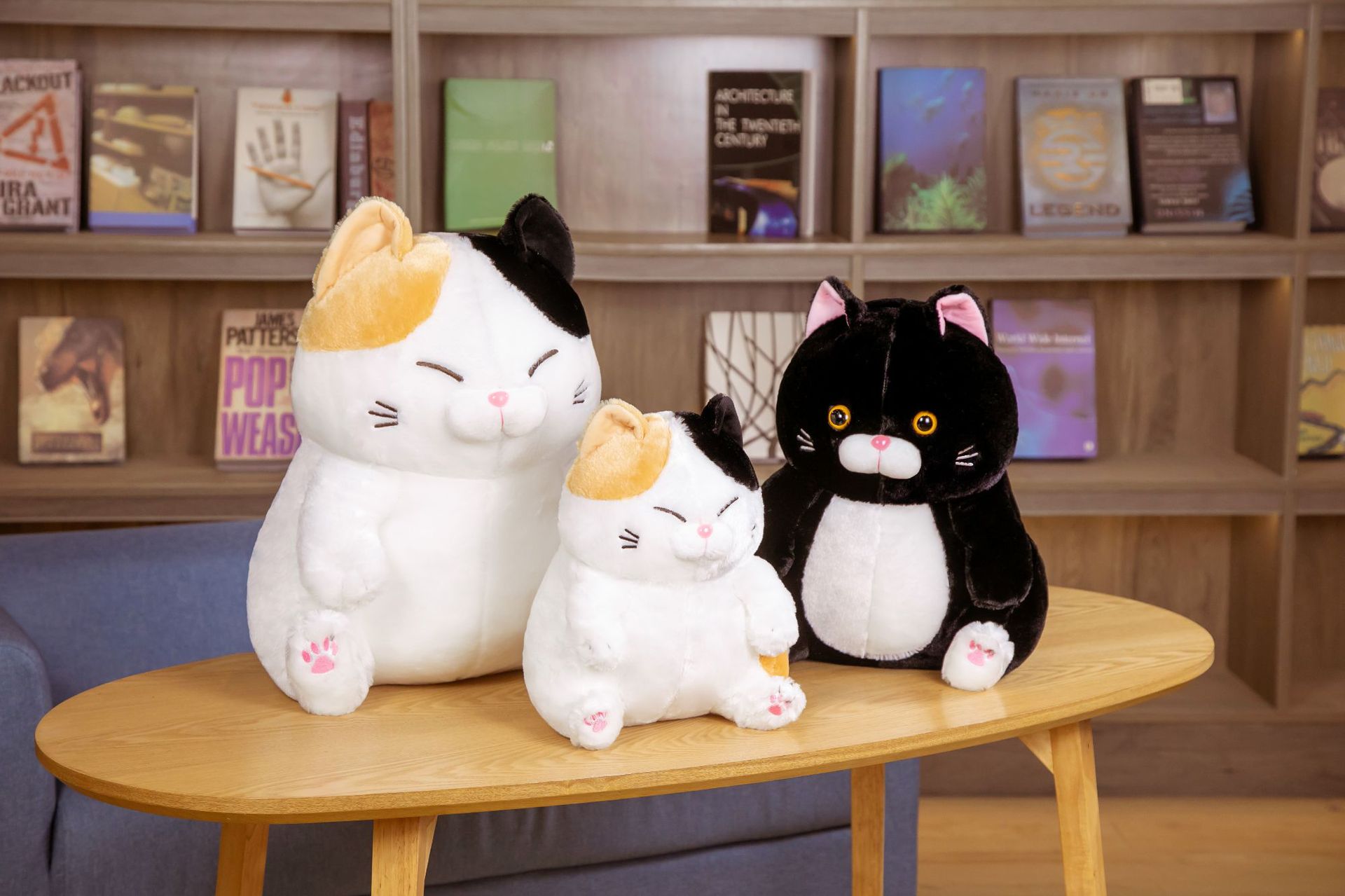 Beard Steamed Bread FUQI Cat Fortune Cat Alien Cat Plush Toy Doll Cross-Border Hot Selling Products Beard Steamed Bread FUQI Cat Fortune Cat Alien Cat Plush Toy Doll Cross-Border Hot Selling Products