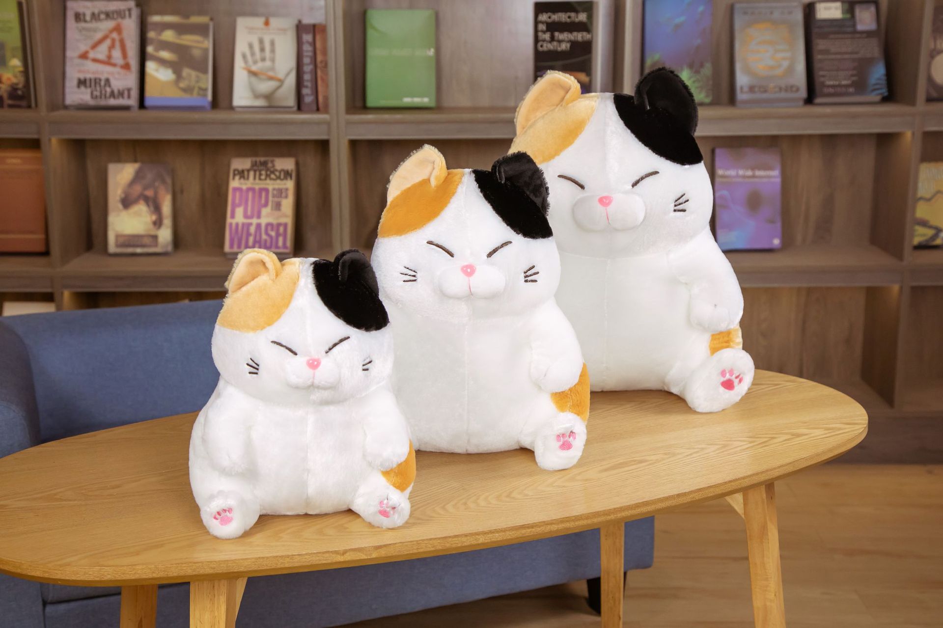 Beard Steamed Bread FUQI Cat Fortune Cat Alien Cat Plush Toy Doll Cross-Border Hot Selling Products Beard Steamed Bread FUQI Cat Fortune Cat Alien Cat Plush Toy Doll Cross-Border Hot Selling Products
