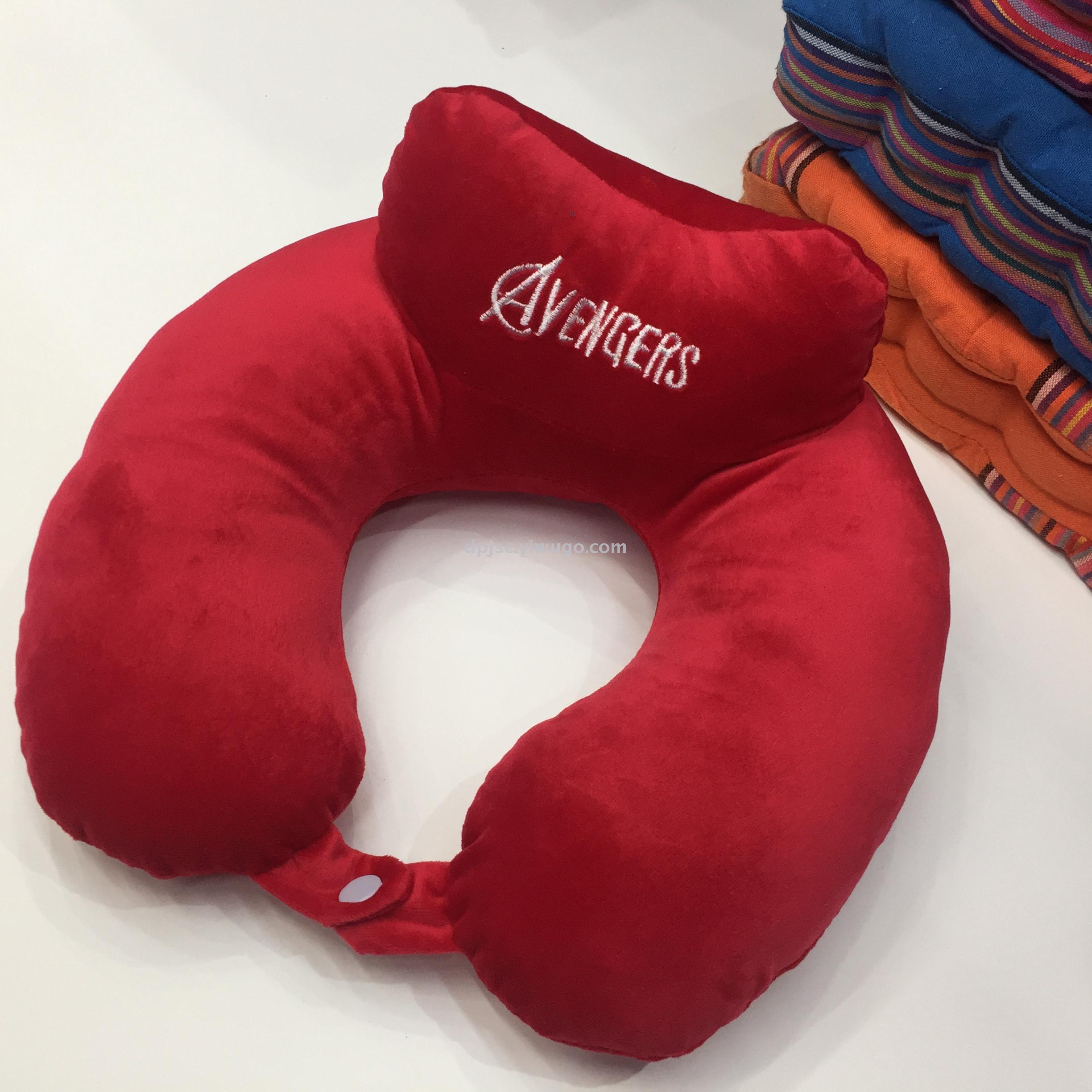 Embroidered u-shaped pillow cervical pillow nap pillow
