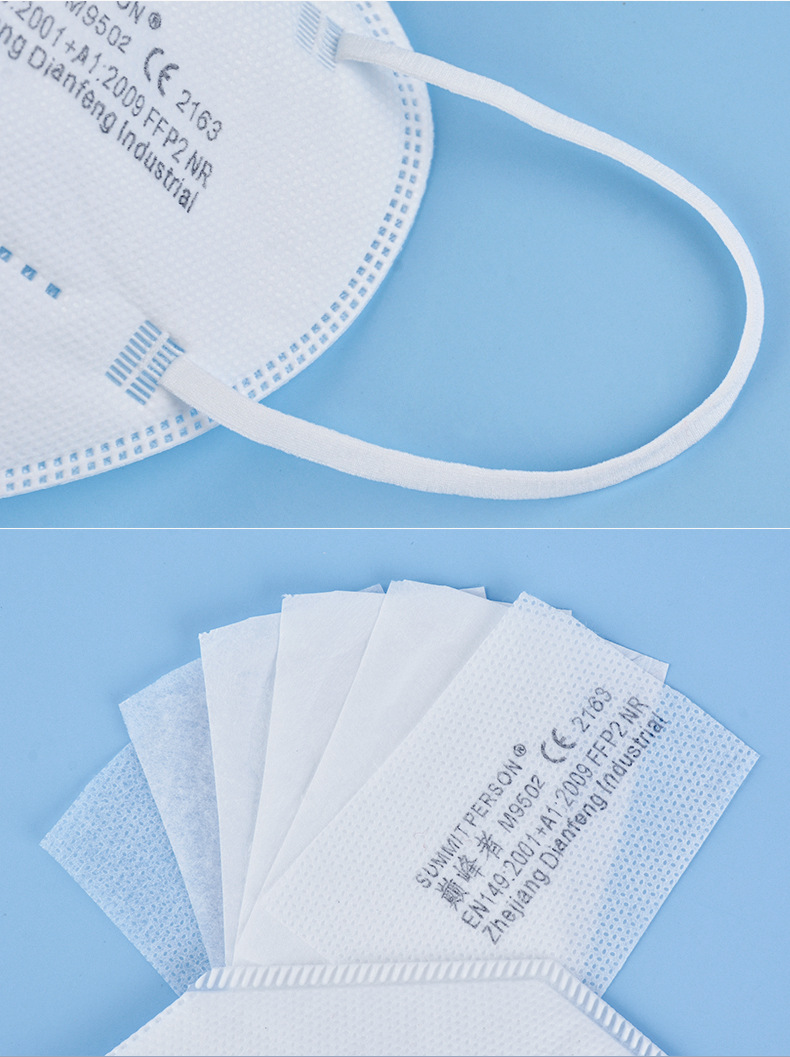 Peak KN95 Ffp2 Mask Bag Independent Packaging Five Layers Containing Meltblown Fabric Disposable Commerce White List Peak KN95 Ffp2 Mask Bag Independent Packaging Five Layers Containing Meltblown Fabric Disposable Commerce White List