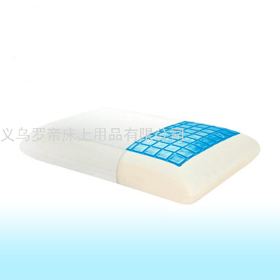 Summer Cool Pillow Bread-Shaped Hydrogel Pillow Cervical Spine Pillow Insert Slow Rebound Memory Pillow Adult Neck Silicone Pillow