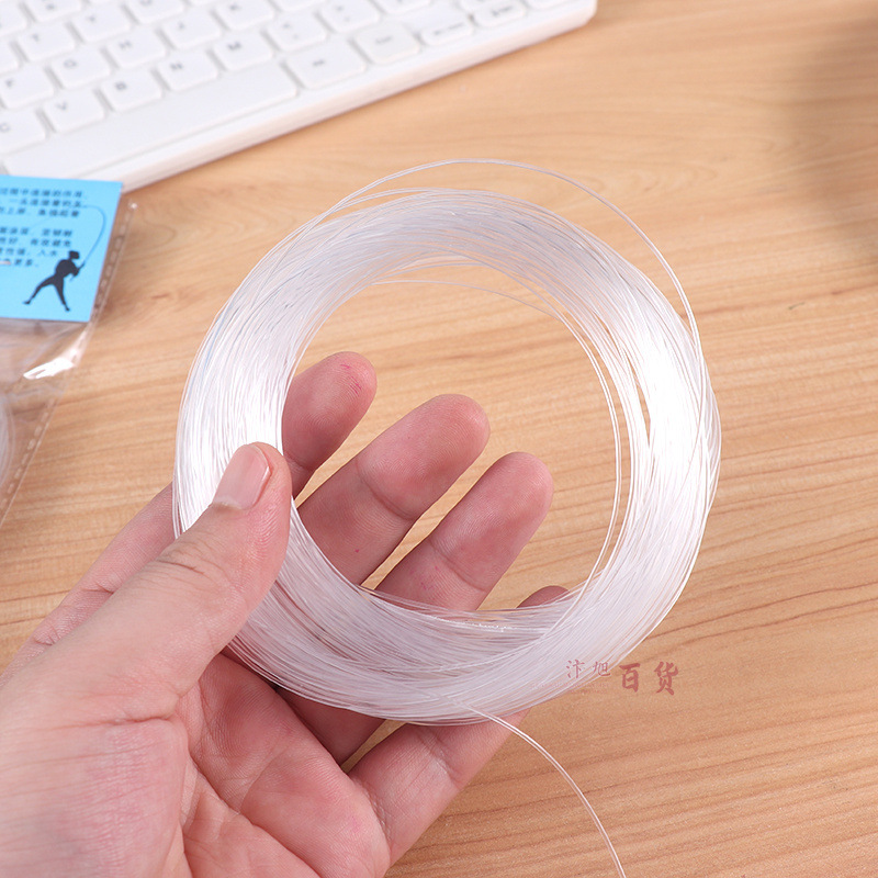Transparent Fishing Line Ornaments Hanging Ornaments Hang Rope Handmade DIY Crystal Fishing Line Inelastic Kindergarten Layout Decoration