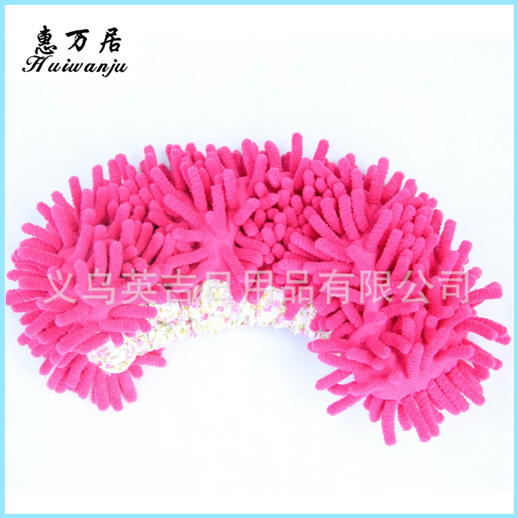 Yiwu Department Store Chenier lazy people wipe the floor shoe cover slipper manufacturer direct selling Lazy people Mop the floor shoe cover manufacturer Direct selling