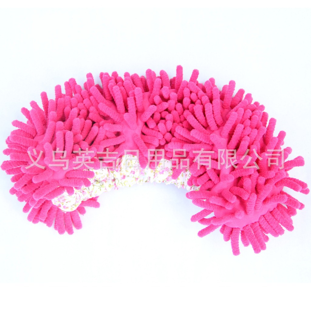 Yiwu Department Store Chenier lazy people wipe the floor shoe cover slipper manufacturer direct selling Lazy people Mop the floor shoe cover manufacturer Direct selling