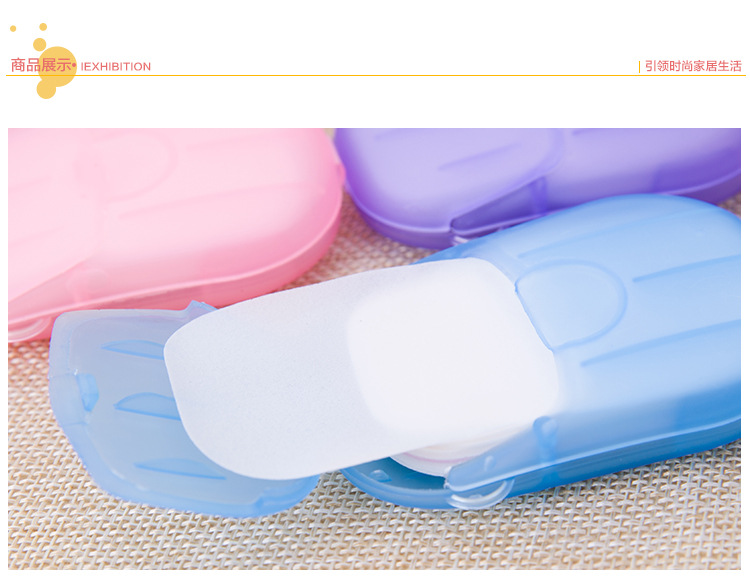 Travel Disposable Soap Slice Boxed Soap Sheet Portable Hand Washing Piece Small Soap Piece Mini Soap Paper Random Color Travel Disposable Soap Slice Boxed Soap Sheet Portable Hand Washing Piece Small Soap Piece Mini Soap Paper Random Color