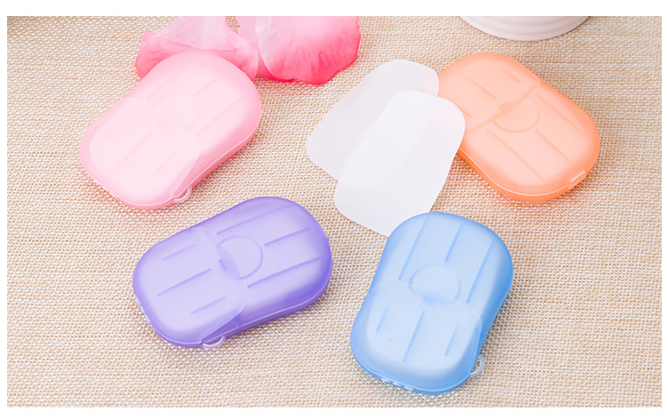 Travel Disposable Soap Slice Boxed Soap Sheet Portable Hand Washing Piece Small Soap Piece Mini Soap Paper Random Color Travel Disposable Soap Slice Boxed Soap Sheet Portable Hand Washing Piece Small Soap Piece Mini Soap Paper Random Color
