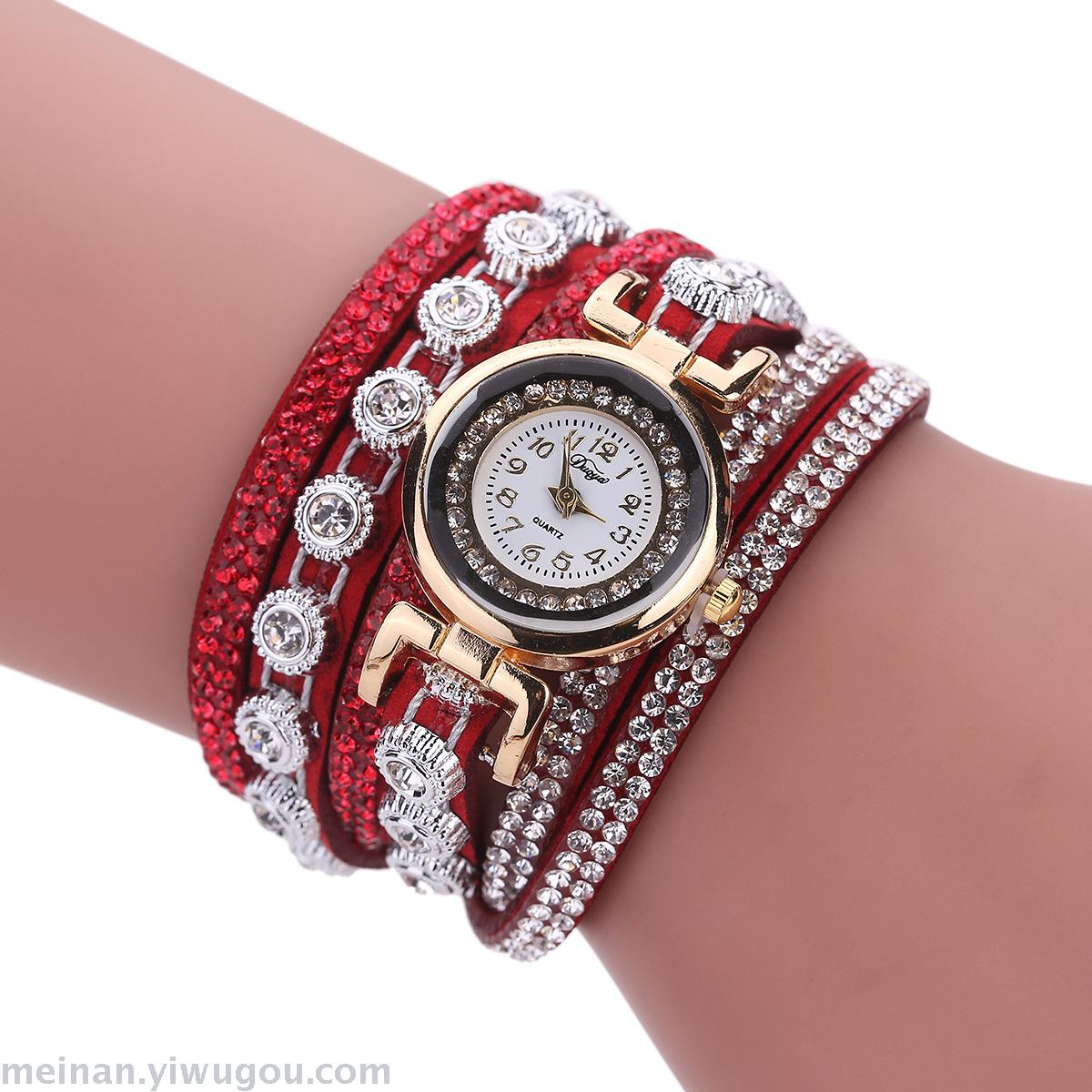 2017 New South Korea velvet hand diamond ring winding watch list Xiangbala two 2017 New South Korea velvet hand diamond ring winding watch list Xiangbala two