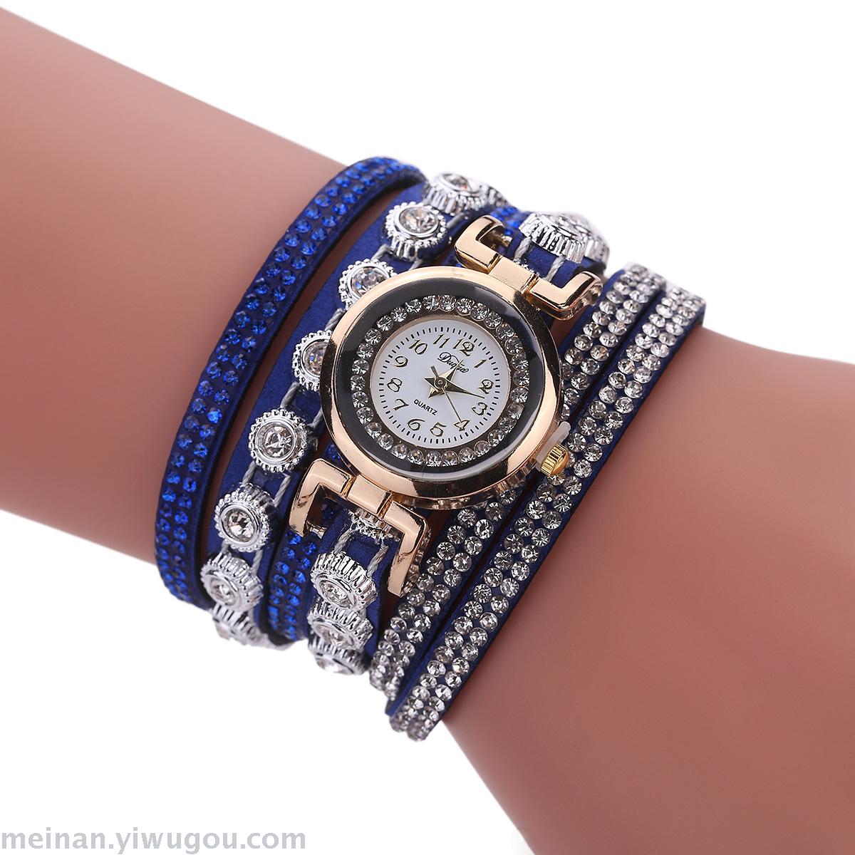 2017 New South Korea velvet hand diamond ring winding watch list Xiangbala two 2017 New South Korea velvet hand diamond ring winding watch list Xiangbala two