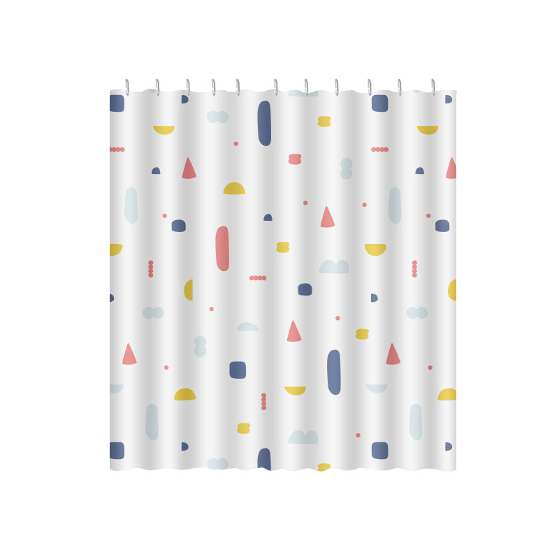 [Liangshe Original] Bathroom Bathroom Waterproof Shower Curtain Simple PEVA Home Bath Curtain Partition Curtain