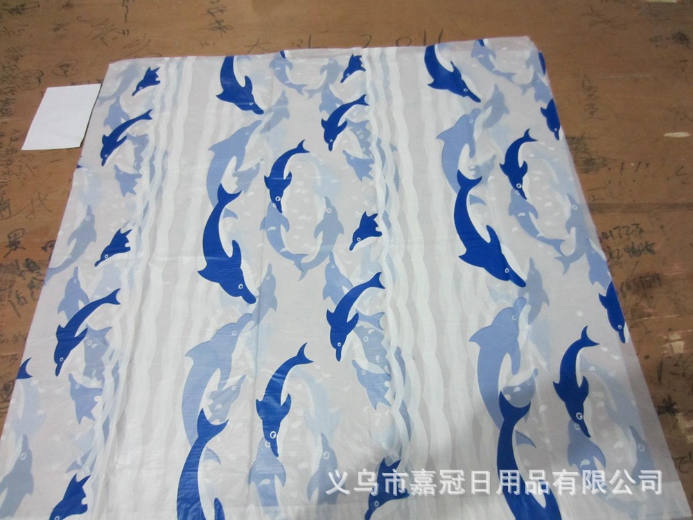 PEVA bath curtain new printing patterns environmental protection material waterproof mold manufacturer orders PEVA bath curtain new printing patterns environmental protection material waterproof mold manufacturer orders