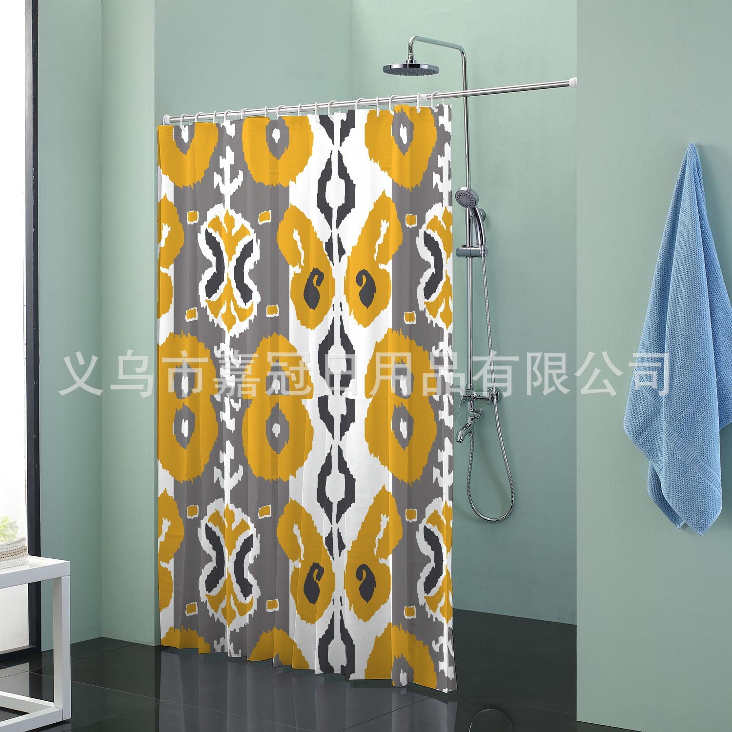 European - style pastoral landscape colorful butterflies polyester bath curtain lace waterproof thickening mold proof bathroom curtain European - style pastoral landscape colorful butterflies polyester bath curtain lace waterproof thickening mold proof bathroom curtain
