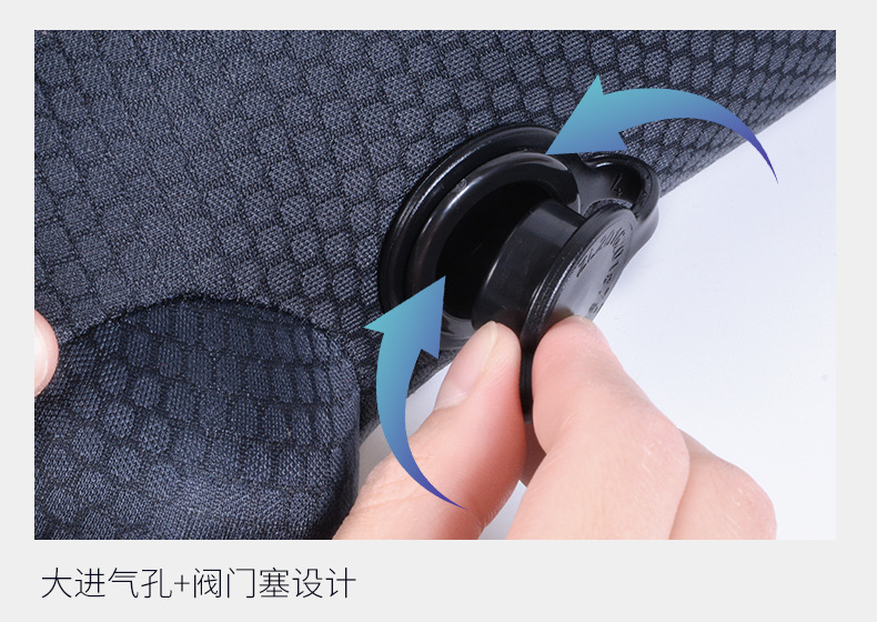 Inflatable U Pillow Travel Neck Pillow Press Automatic Traveling Pillow Adult Aircraft U-Shaped Cervical Pillow Nap Cross-Border