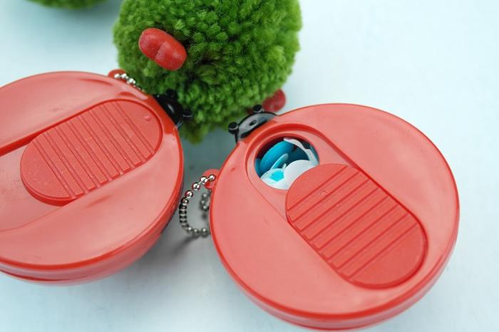 Cute cartoon creative beetles Strawberry cherry blossom soap box portable disposable SOAP flakes box