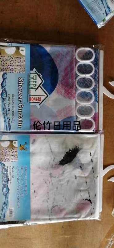 EVA printing bath curtain polyester printing bath curtain