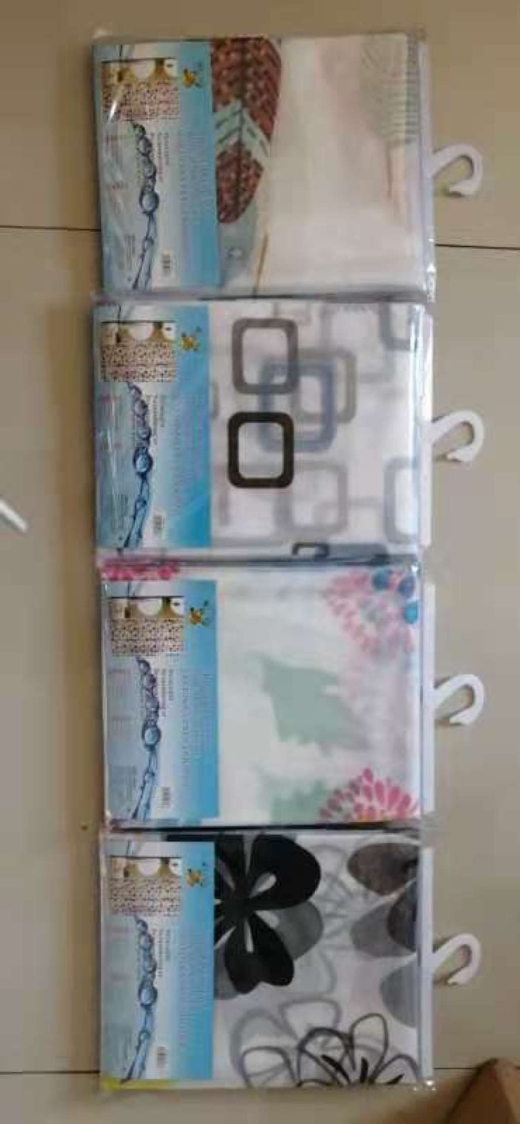 EVA printing bath curtain polyester printing bath curtain
