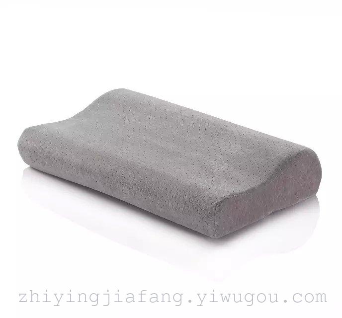 Zhiying slow rebound space memory pillow pillow Velvet fabrics protect cervical pillow Zhiying slow rebound space memory pillow pillow Velvet fabrics protect cervical pillow