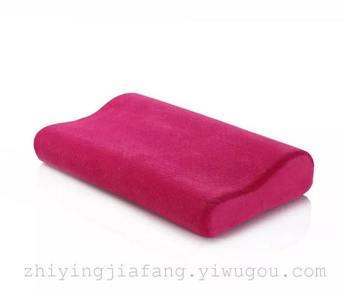 Zhiying slow rebound space memory pillow pillow Velvet fabrics protect cervical pillow Zhiying slow rebound space memory pillow pillow Velvet fabrics protect cervical pillow