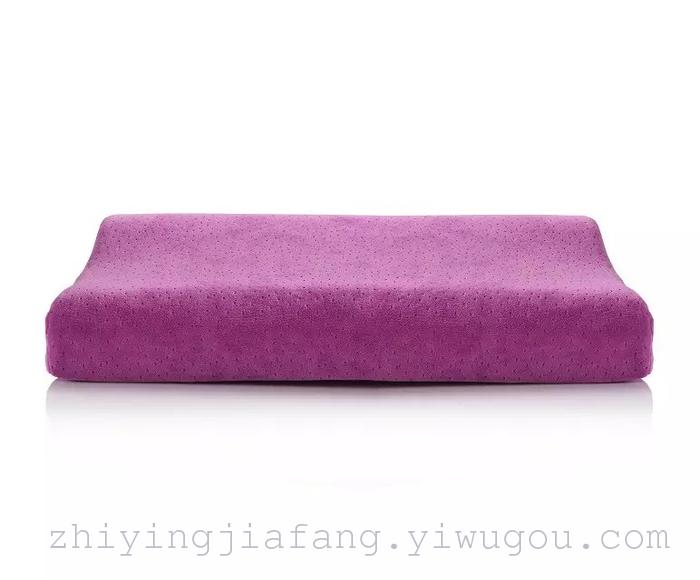 Zhiying slow rebound space memory pillow pillow Velvet fabrics protect cervical pillow Zhiying slow rebound space memory pillow pillow Velvet fabrics protect cervical pillow