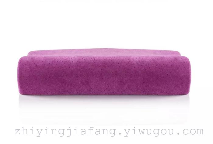 Zhiying slow rebound space memory pillow pillow Velvet fabrics protect cervical pillow Zhiying slow rebound space memory pillow pillow Velvet fabrics protect cervical pillow