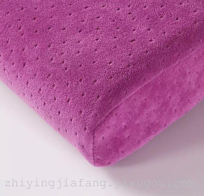 Zhiying slow rebound space memory pillow pillow Velvet fabrics protect cervical pillow Zhiying slow rebound space memory pillow pillow Velvet fabrics protect cervical pillow