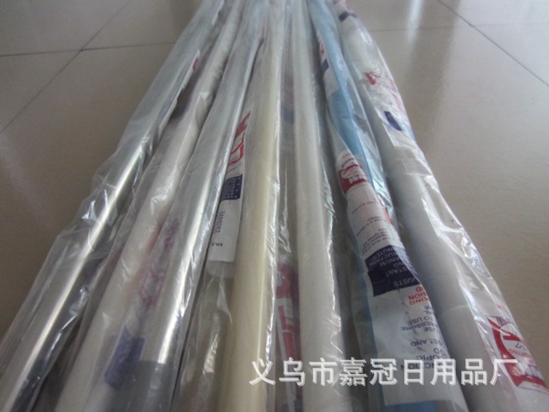 The bath curtain commodity aluminium alloy bath curtain rod L model design size many specialized exports