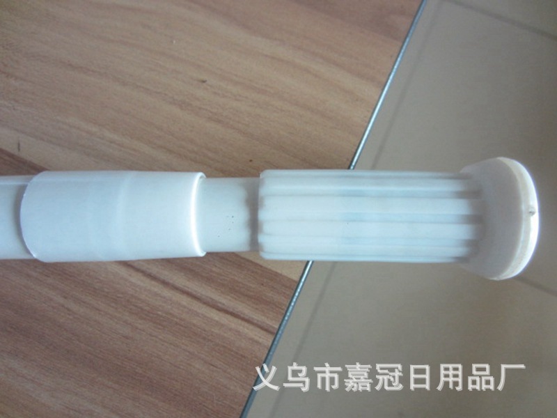 The bath curtain commodity aluminium alloy bath curtain rod L model design size many specialized exports