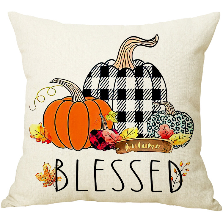 Factory Direct Supply Wansheng Pillow Home Sofa Pillowcase Linen Short Plush Pillow Home Supplies