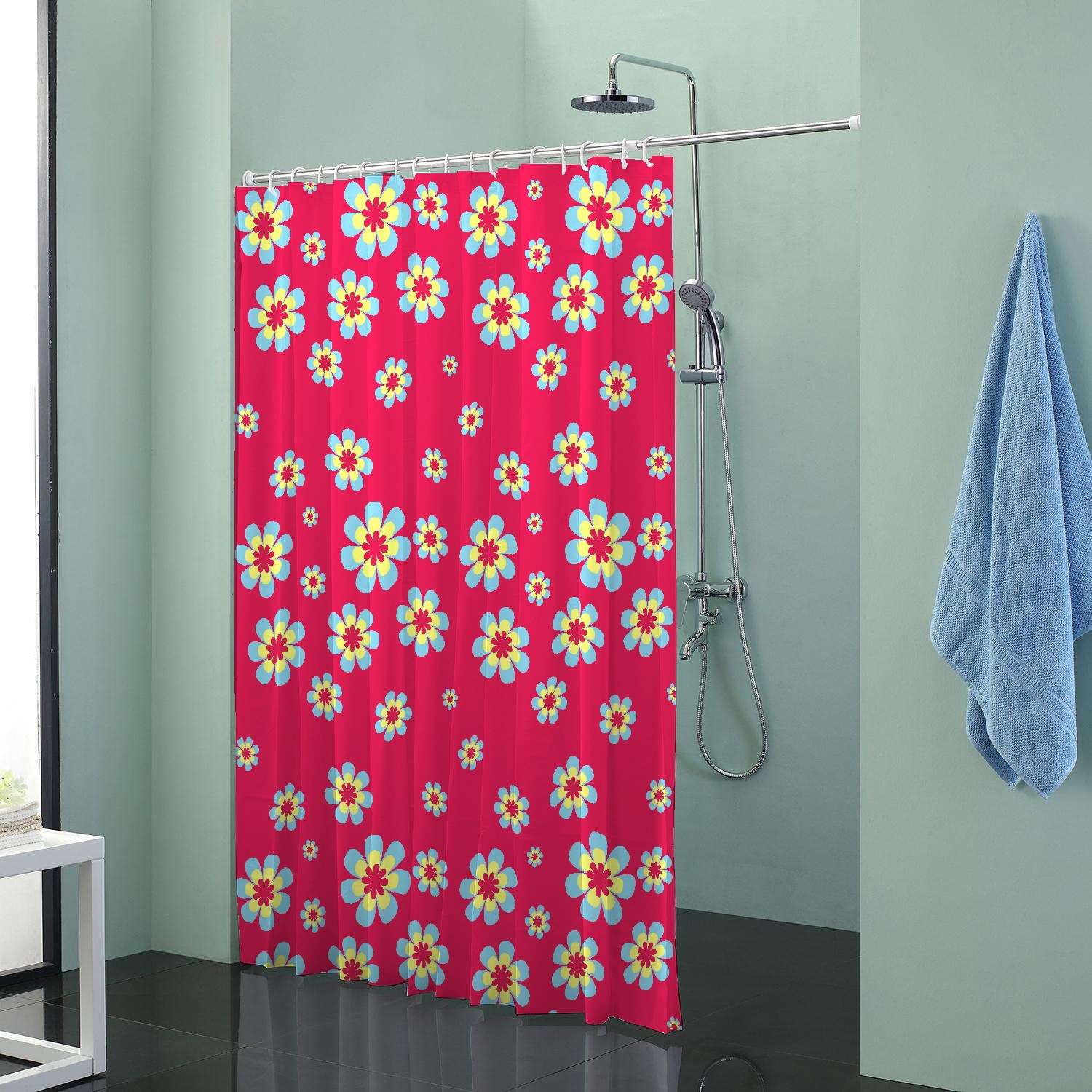 Cartoon Marine life whale printing polyester bath curtain waterproof and anti - bacterial thickening daily necessities Cartoon Marine life whale printing polyester bath curtain waterproof and anti - bacterial thickening daily necessities