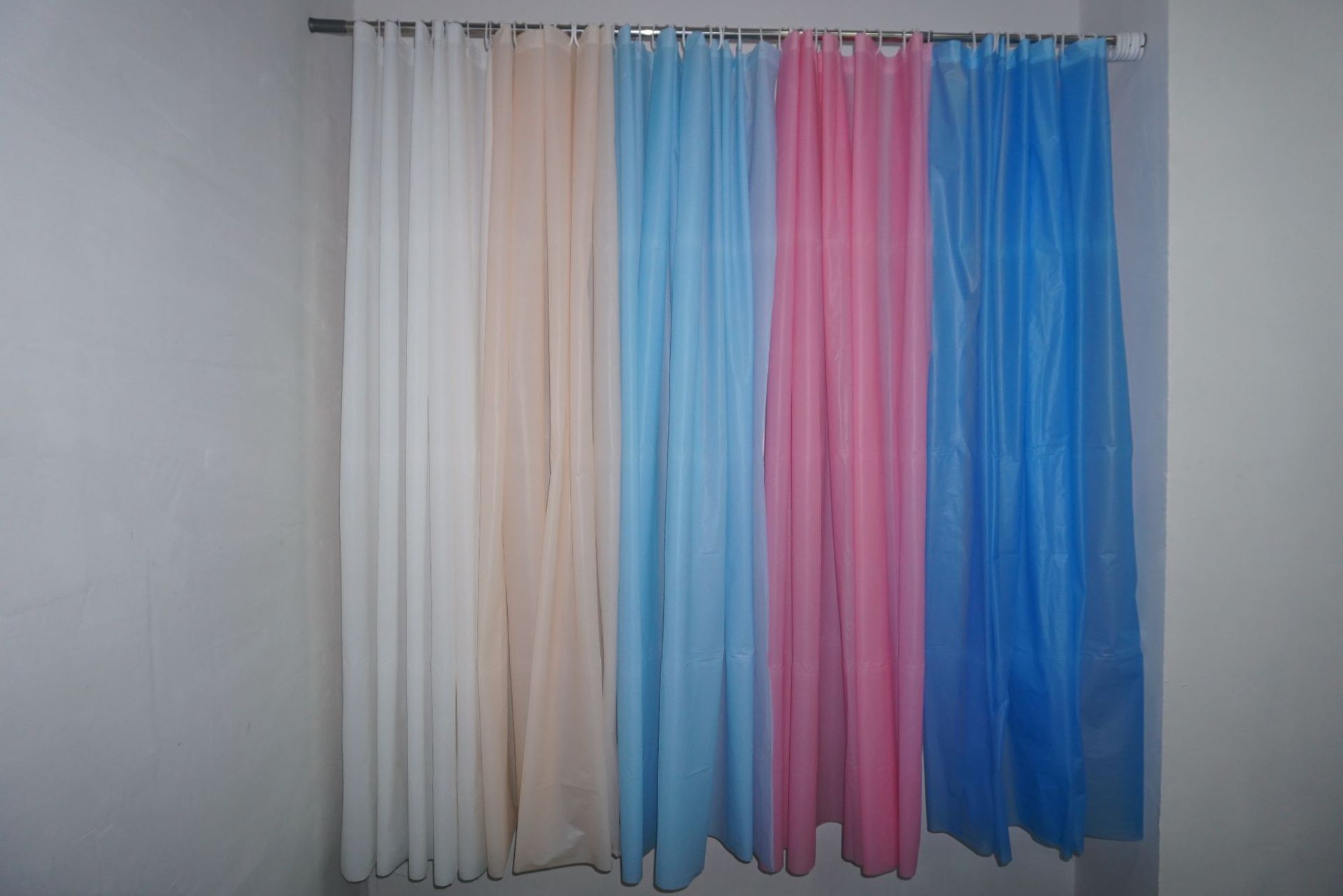 PE shower curtain 4 silk material plain color bath curtain 180*180CM many colors for your choice PE shower curtain 4 silk material plain color bath curtain 180*180CM many colors for your choice