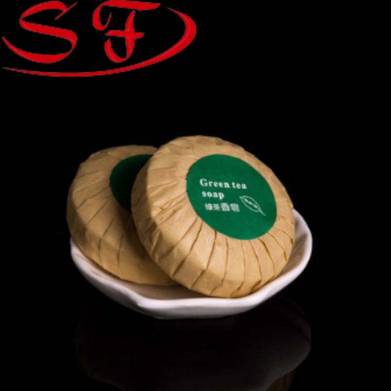 Vintage hotels, guesthouses, guesthouse club bathhouses, disposable 35g green tea soap room toiletries