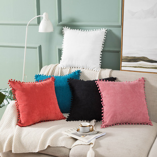 Exclusive for Cross-Border Tufted Pillow Cover Sofa Cushion Embroidery Processing Custom Pillow Drawing Proofing Processing Pillowcase Exclusive for Cross-Border Tufted Pillow Cover Sofa Cushion Embroidery Processing Custom Pillow Drawing Proofing Processing Pillowcase