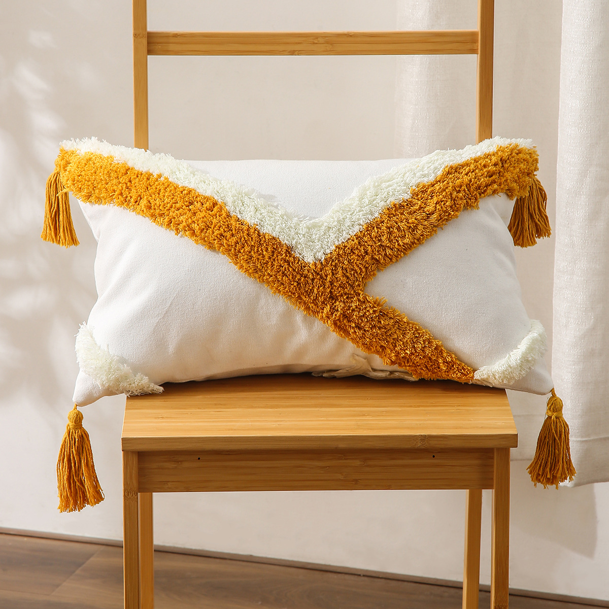 Exclusive for Cross-Border Tufted Pillow Cover Sofa Cushion Embroidery Processing Custom Pillow Drawing Proofing Processing Pillowcase Exclusive for Cross-Border Tufted Pillow Cover Sofa Cushion Embroidery Processing Custom Pillow Drawing Proofing Processing Pillowcase