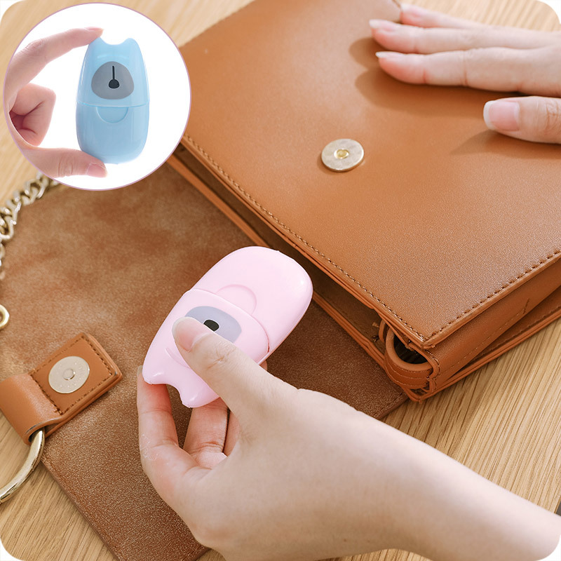 Travel Portable Soap Slice Mini Disposable Hand Washing Soap Flakes Travel Soap Paper Laundry Sheet