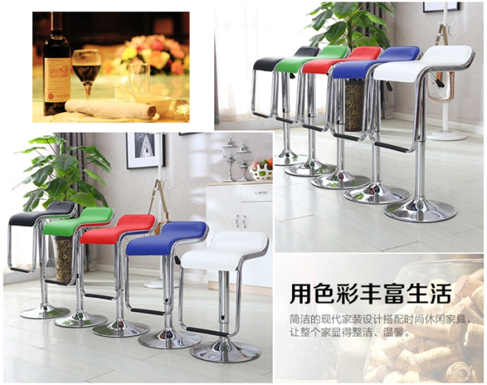Fashion bar Chairs benches simple front tall Dining chairs can be raised and lowered the bar stool Chair