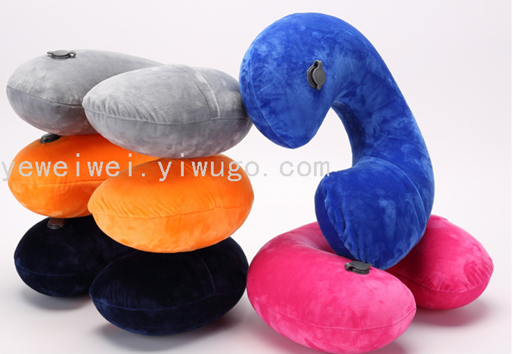 Atmospheric Mouth Crystal Velvet PVC Pillow Core Outdoor Travel Traveling Pillow Pillow Automatic Inflatable Pillow U-Shaped U-Shaped Pillow Atmospheric Mouth Crystal Velvet PVC Pillow Core Outdoor Travel Traveling Pillow Pillow Automatic Inflatable Pillow U-Shaped U-Shaped Pillow